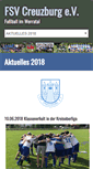 Mobile Screenshot of fsv-creuzburg.de